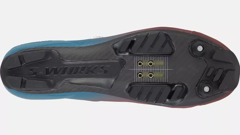 Specialized S-Works Recon MTB Shoes - Tropical Teal/ Maroon/Silver-3