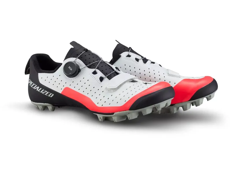 Specialized Recon 2.0 Gravel/Mountain Bike Shoes - Dune White/Vivid Pink-1