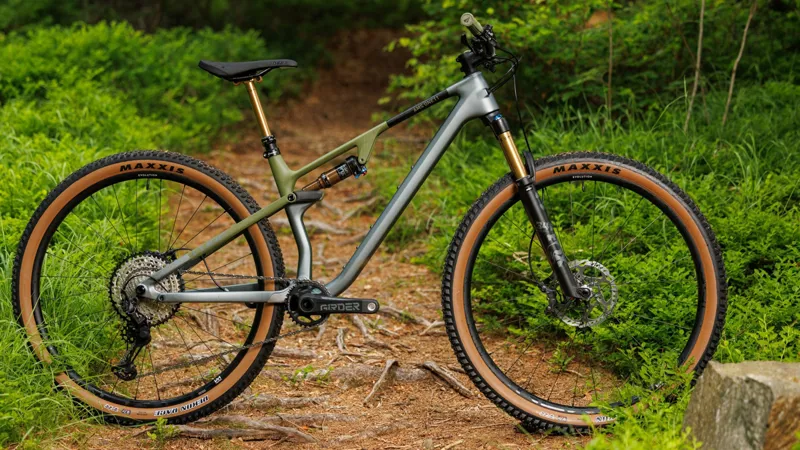 Cube Ams One11 C:68x Tm 29er Full Suspension MTB -Flashgrey/Olive-2