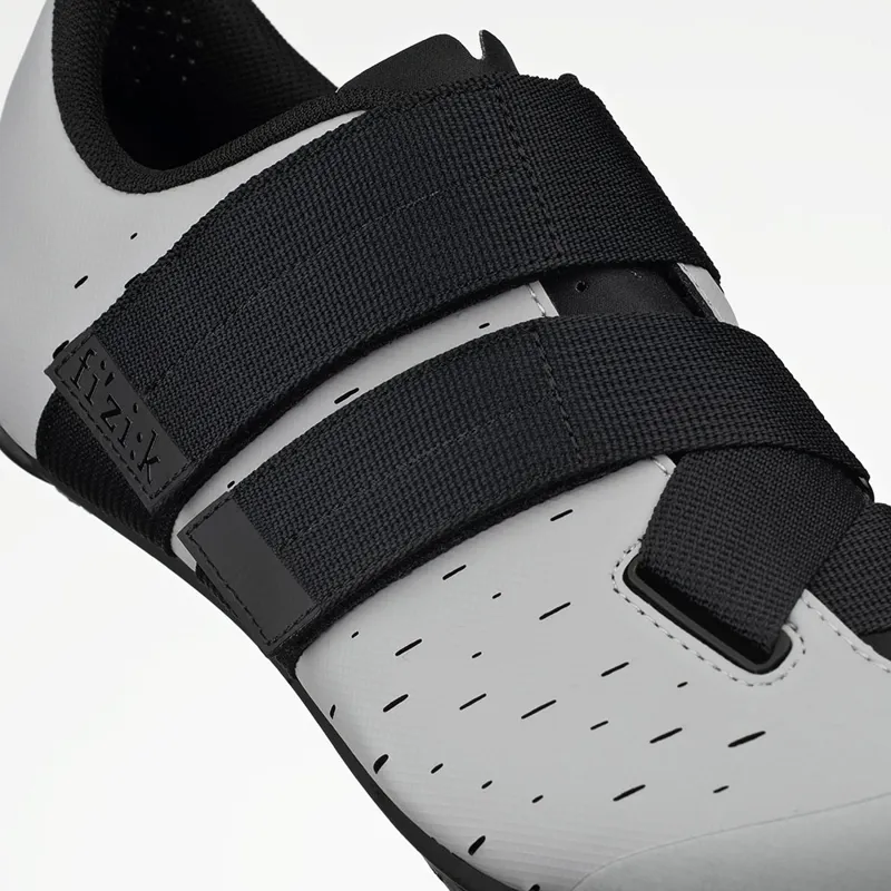 Fizik X4 Terra Powerstrap Gravel Road Shoes - Grey/Black-5