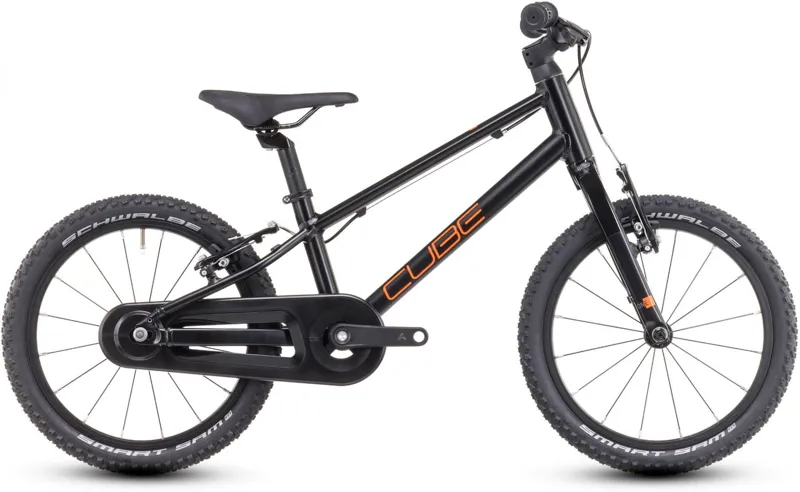 Cube Numove 160 16w 2025 Kids Bike - Black/Orange