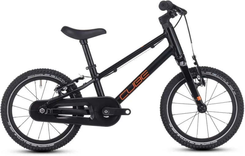 Cube Numove 140 14w 2025 Kids Bike - Black/Orange