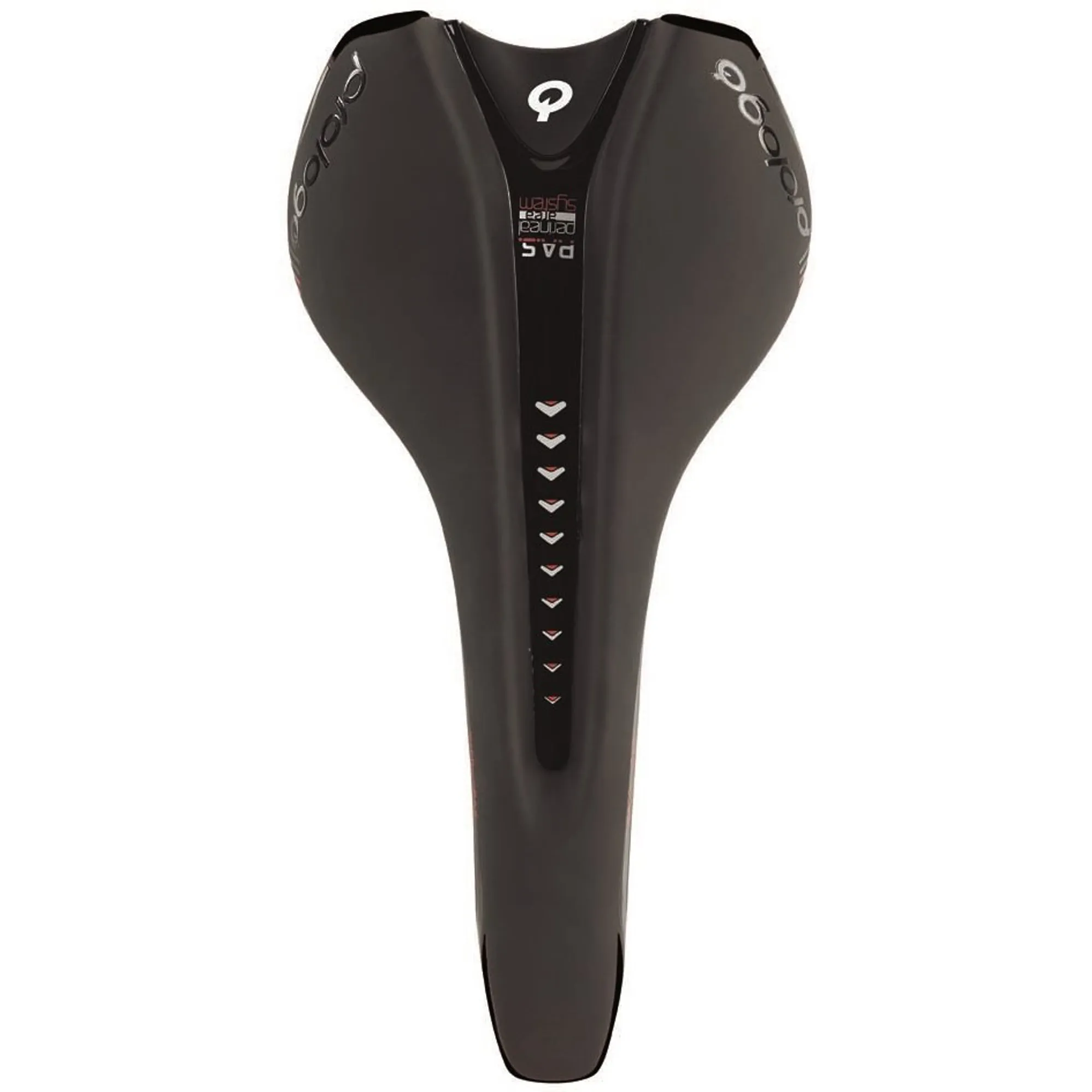 Prologo Nago Evo PAS Saddle With Tirox Rails Hard Black Hard Black