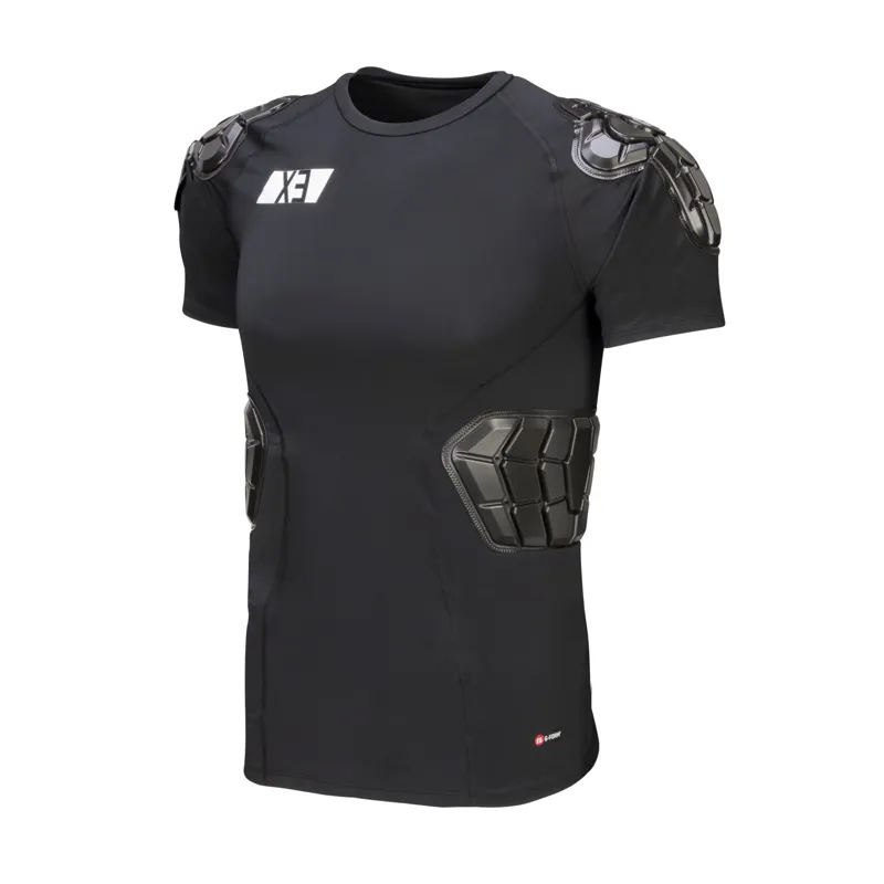G-Form Pro-X3 Youth Short Sleeve Protective Shirt - Black
