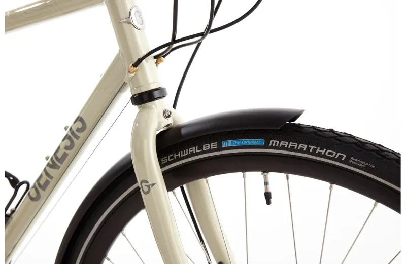 Genesis Tour De Fer 10 Flat Bar Touring Bike - Beige-6