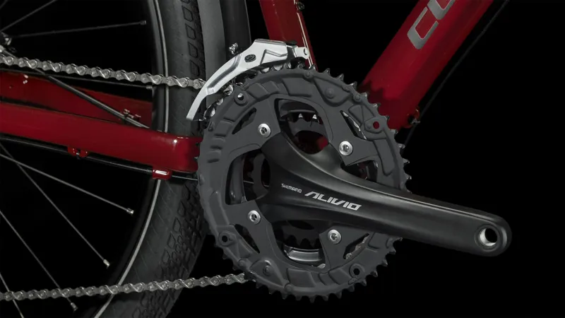 Cube Travel 2024 Hybrid Bike - Mirrorred/Black-6