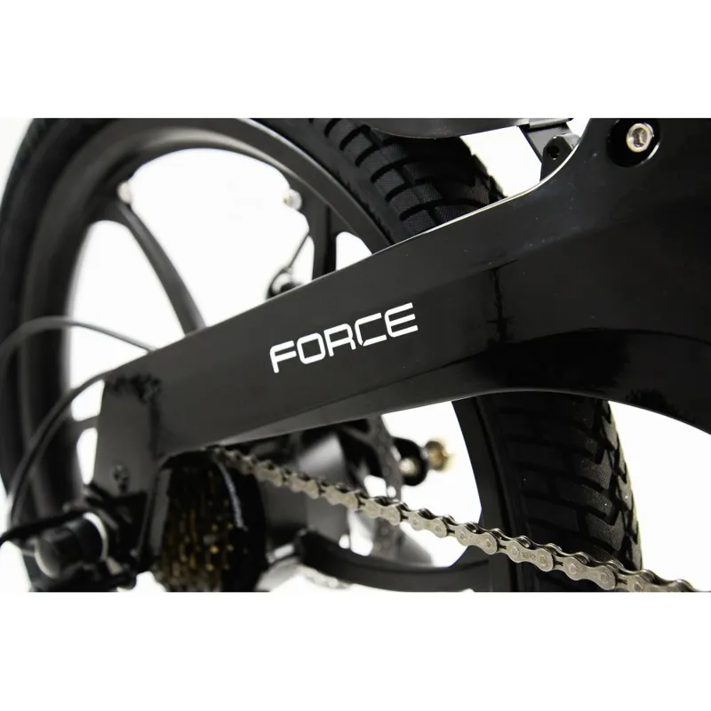 Li-Fe Force 20w 2023 Electric Folding Bike - Black/Green-5