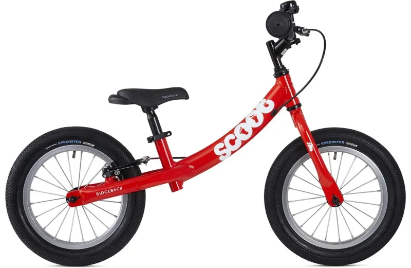 Ridgeback Scoot XL 14w 2024 Kids Balance Bike - Red