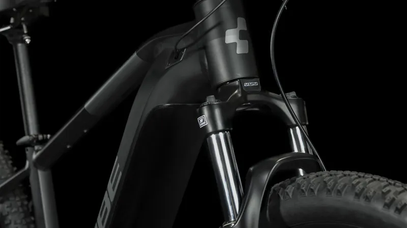 Cube Reaction Hybrid Performance 625 Electric MTB - Black/Grey-6