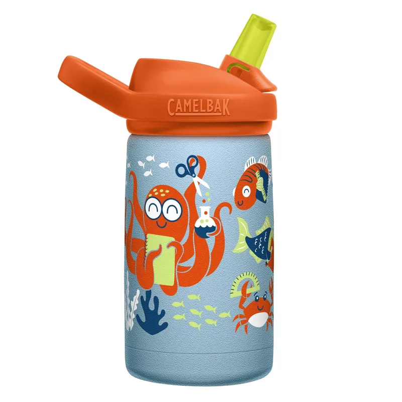 Camelbak Eddy+ 350ml SST Insulated B2S LTD Kids Water Bottle - Fish-2