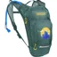 Camelbak Mini MULE 1.5l Reservoir Kids Hydration Pack -Green/Mountains