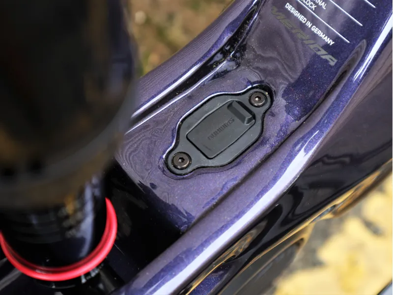 Merida eOne-Sixty 8000 2020 Electric MTB Bike - Purple Rainbow/Black-5