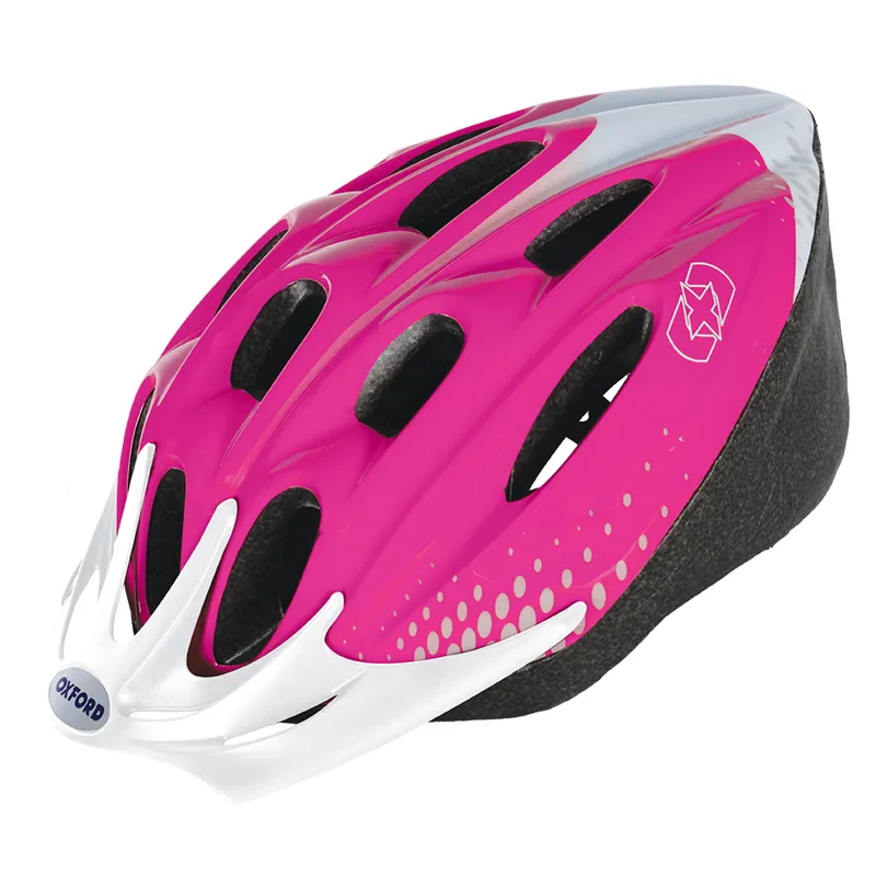 Oxford F15 Hurricane MTB Helmet - Pink/White