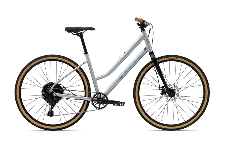 Marin Kentfield 2 ST Women s 2023 Hybrid Bike Chrome