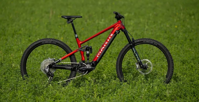Marin Rift Zone E XR AXS 29er 2024 Electric Mountain Bike - Red-2