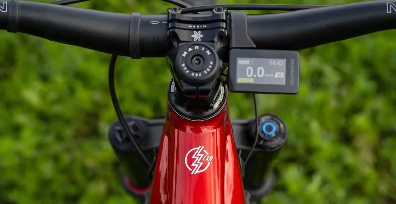 Marin Rift Zone E XR AXS 29er 2024 Electric Mountain Bike - Red-5
