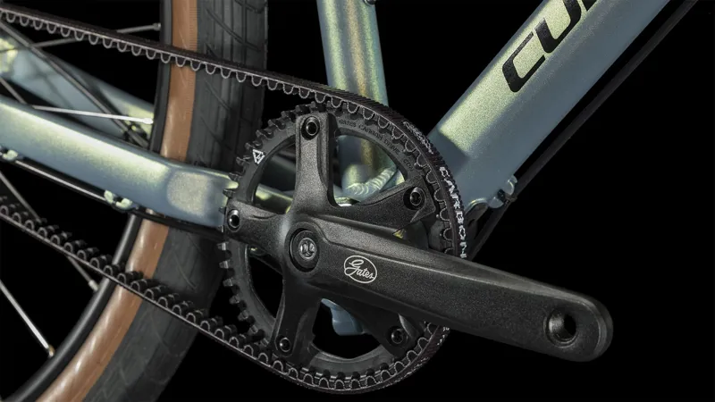 Cube Hyde Pro 2024 Belt-Drive Hybrid Bike - Metalgreen/Black-4