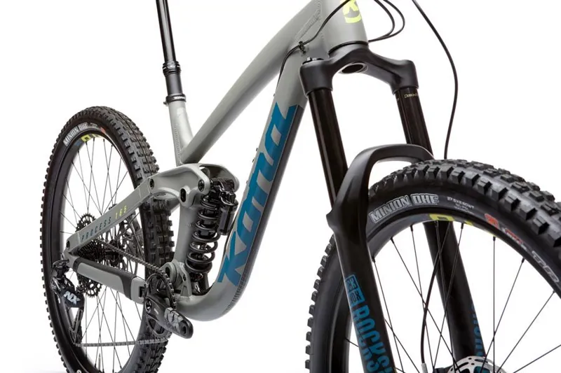 Kona Process 165 27.5 2019 Full Suspension MTB Bike - Warm Grey-1