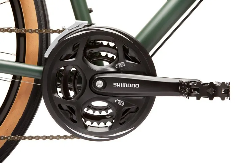 Kona Dew 2019 Hybrid Bike - Pine Green-7