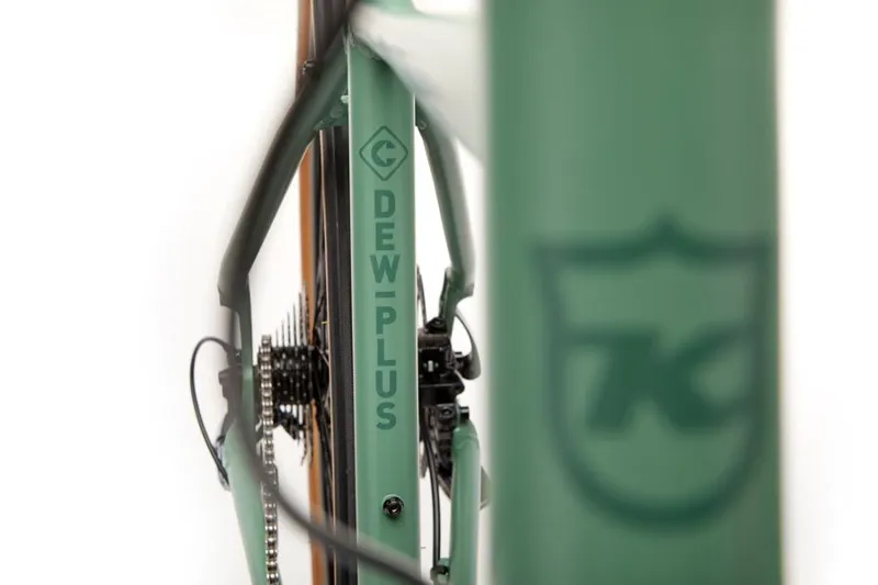 Kona Dew Plus 2019 Hybrid Bike - Moss Green-7