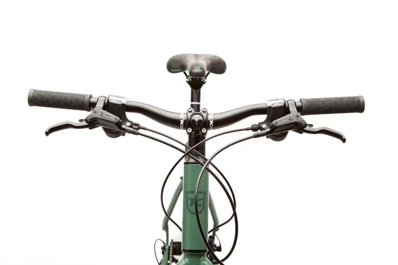 Kona Dew Plus 2019 Hybrid Bike - Moss Green-2