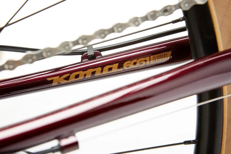 Kona Coco 2019 Womens Hybrid Bike - Deep Red-5