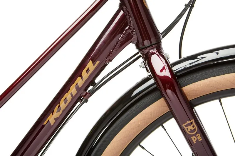 Kona Coco 2019 Womens Hybrid Bike - Deep Red-8