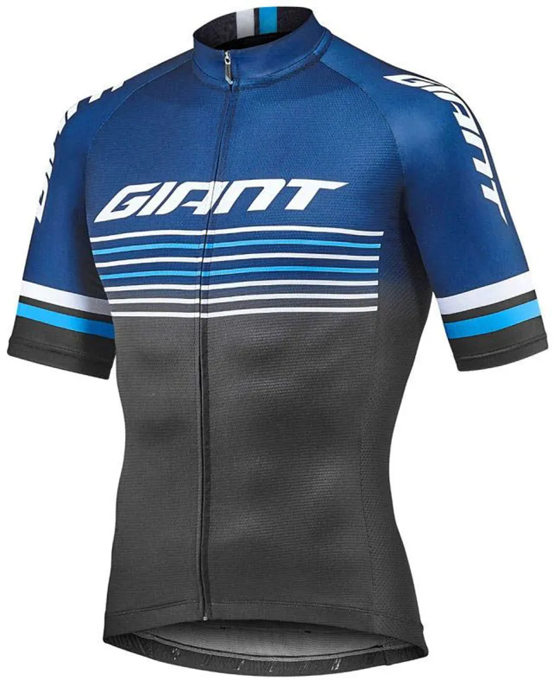 Giant Race Day Short Sleeve Jersey - Black/Navy