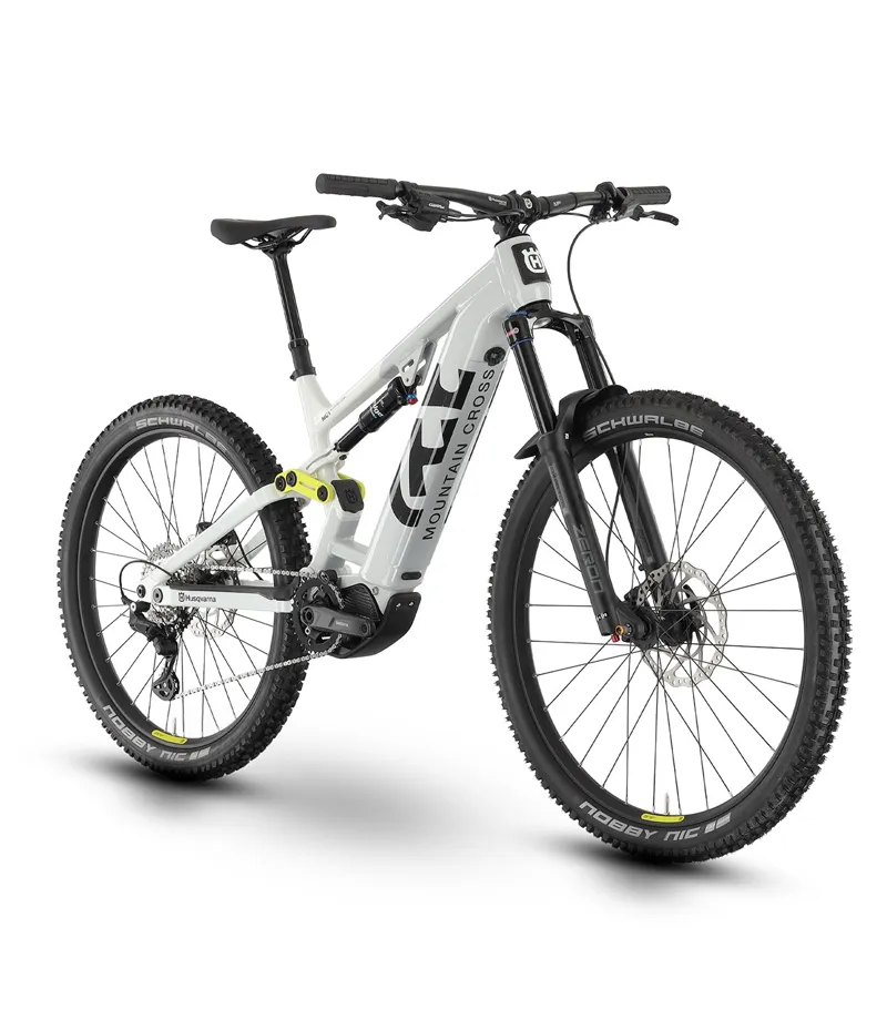 Husqvarna Mountain Cross MC1 27.5/29er 2024 Electric MTB - Grey/White -1
