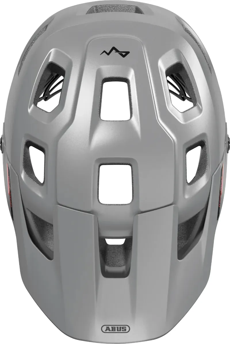 Abus Modrop MTB Helmet - Silver-3