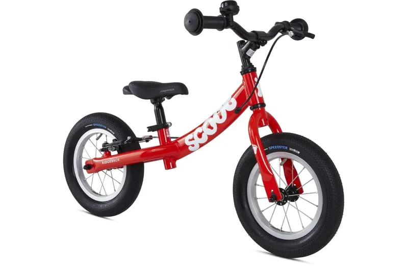 Ridgeback Scoot XL 14w 2024 Kids Balance Bike - Red-1