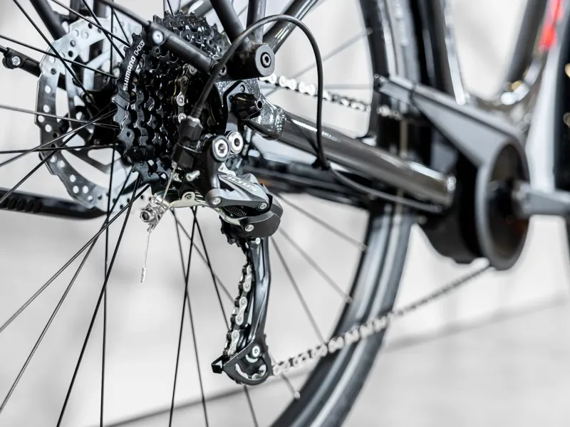 Trek Verve+ 2 Lowstep 500Wh Women's Electric Bike - Dnister Black-7