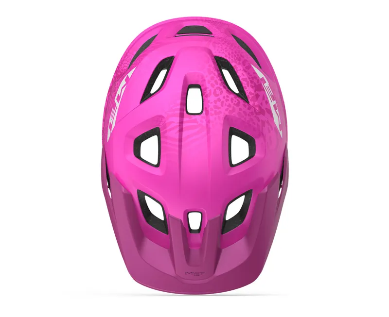 Met Eldar Kids MTB Helmet - Matt Pink-3