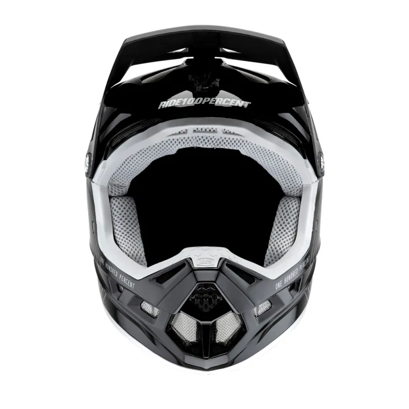 100 Percent Aircraft Composite Full Face Helmet - Silo-2