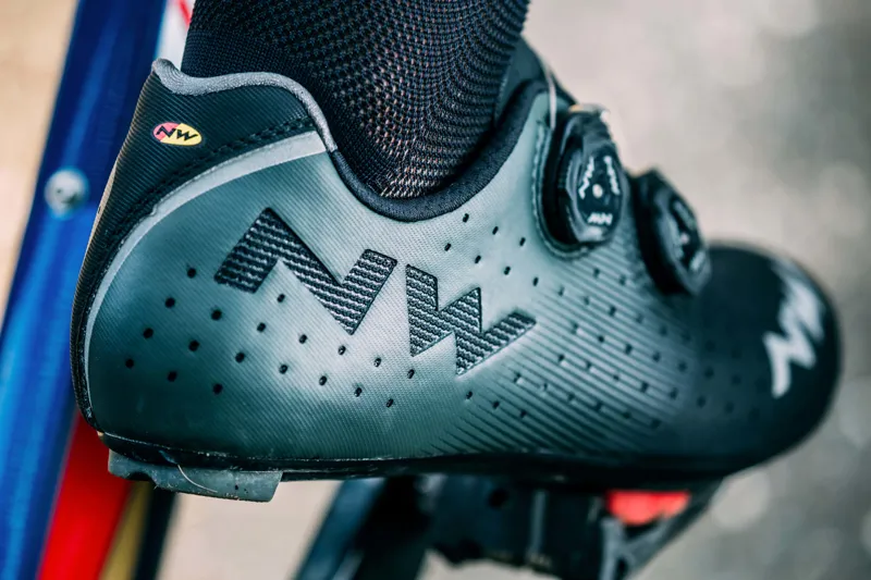 Northwave Revolution Road Cycling Shoes - Black/Anthracite-5