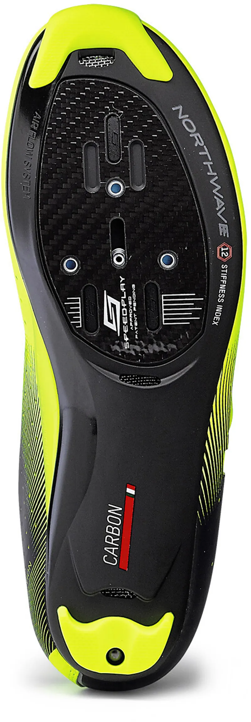 Northwave Revolution Road Cycling Shoes - Yellow Fluro-1