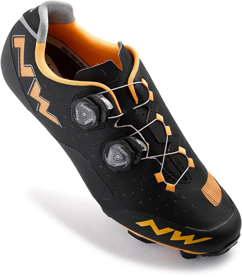 Northwave Rebel XC SPD MTB Shoes Black/Orange £169.99