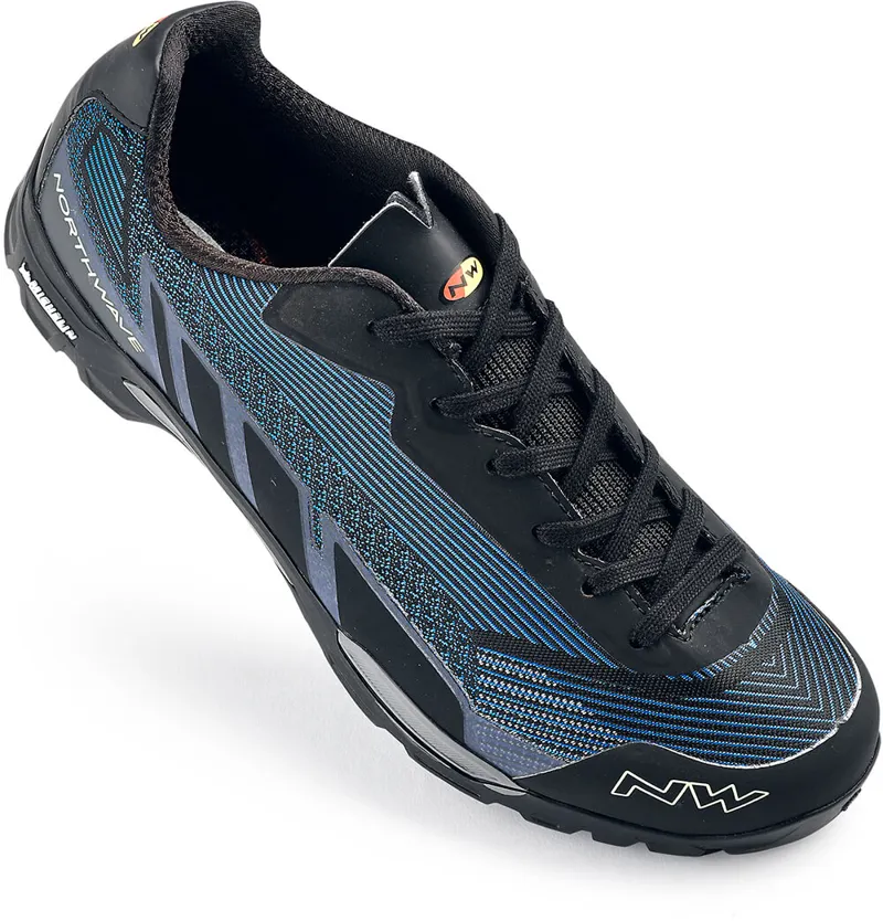 Northwave Outcross Knit 2 2-Bolt MTB Shoes - Blue-1