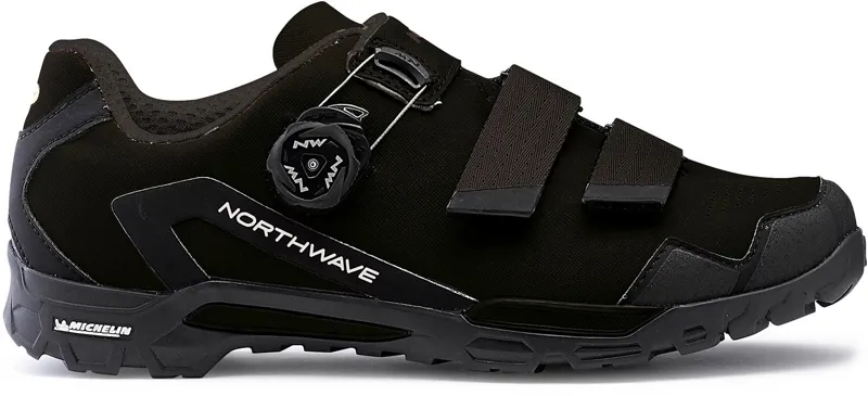Northwave Outcross 2 Plus Leisure Dial-Fit SPD Shoes - Black