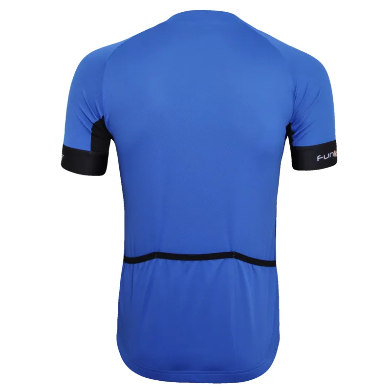 Funkier Airflow Active Short Sleeve Jersey - Blue-2