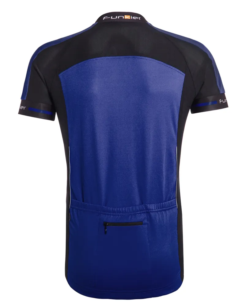 Funkier Sabre Active Kids Short Sleeve Jersey - Blue-2