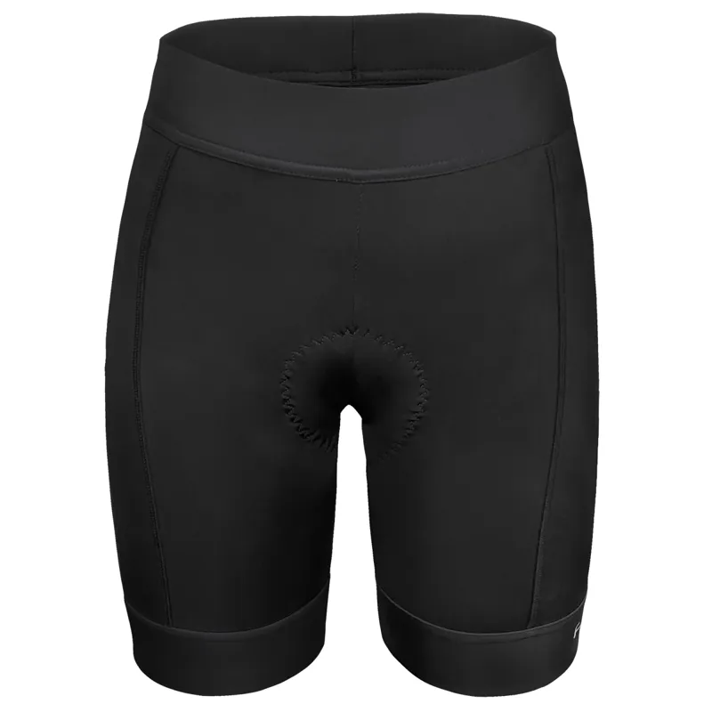 Funkier Ridesse II 8 Panel Womens Lycra Shorts - Black-1
