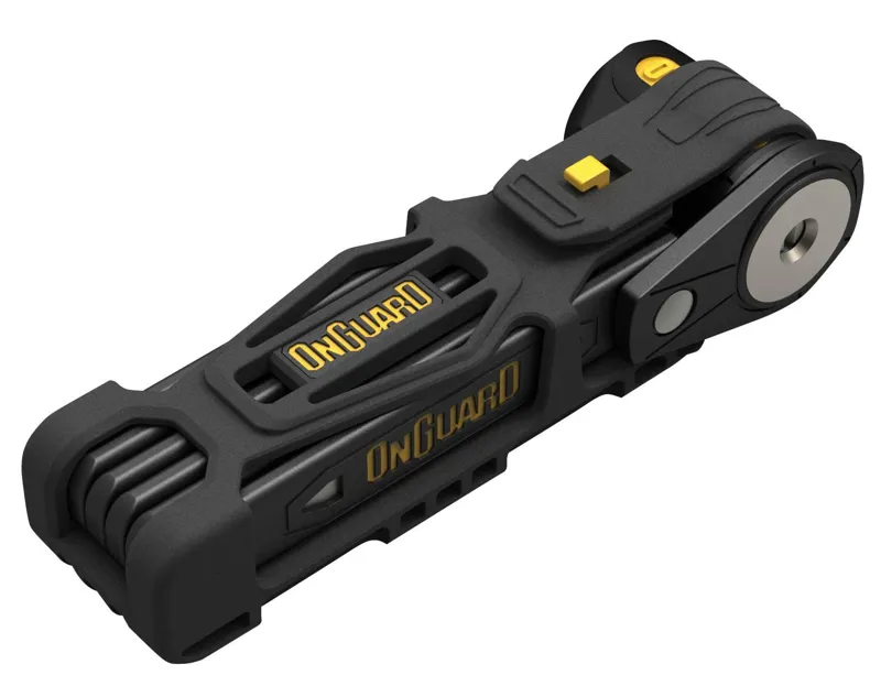 Onguard K9 Key Link Plate Folding Lock - Black-1