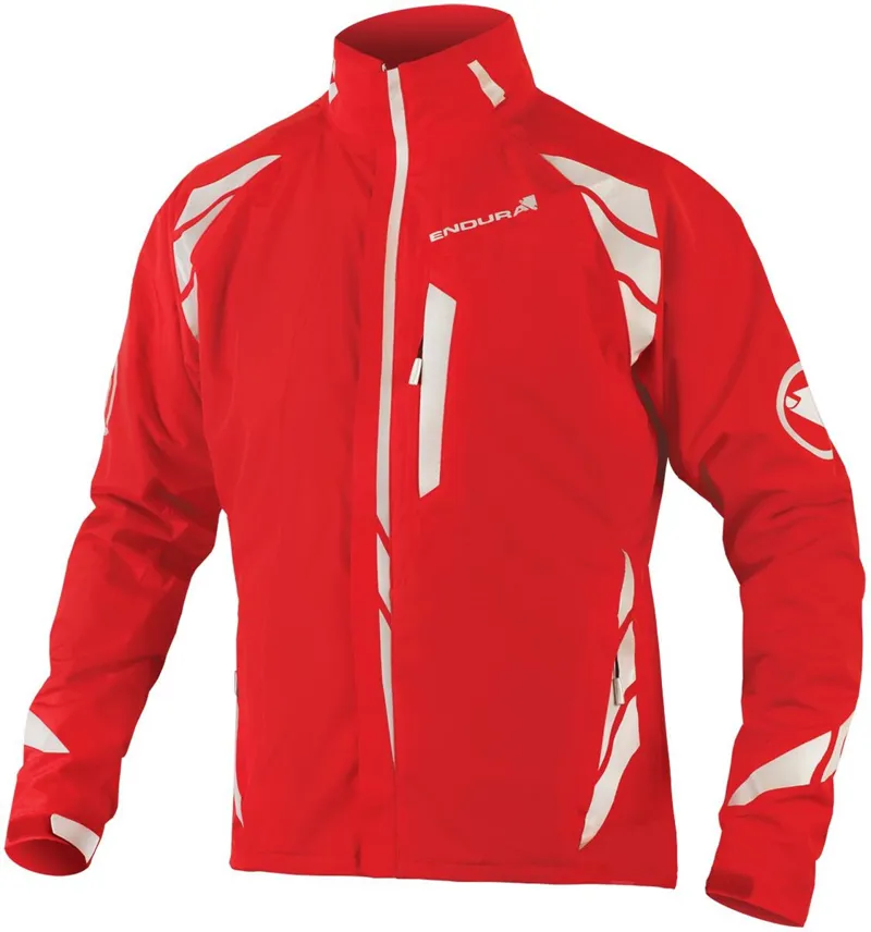 Endura Luminite 4 in 1 Jacket With New Luminite II LED - Red