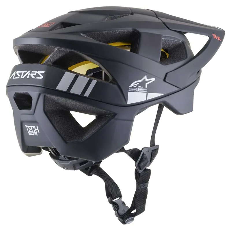 Alpinestars Vector Tech A1 MIPS MTB Helmet - Matt Black/Light Grey-1
