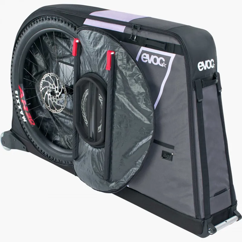 Evoc Bike Travel Bag Pro - Black/White/Grey-8