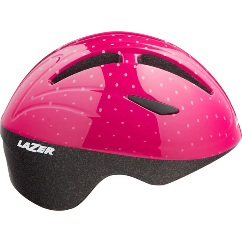 Lazer Bob+ Kids Helmet - 46-52cm  - Pink/Dots-3
