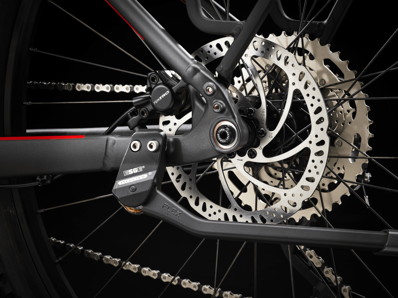 Trek Powerfly Sport 4 Equipped Gen 3 500 2023 Electric MTB - Black/Red-8