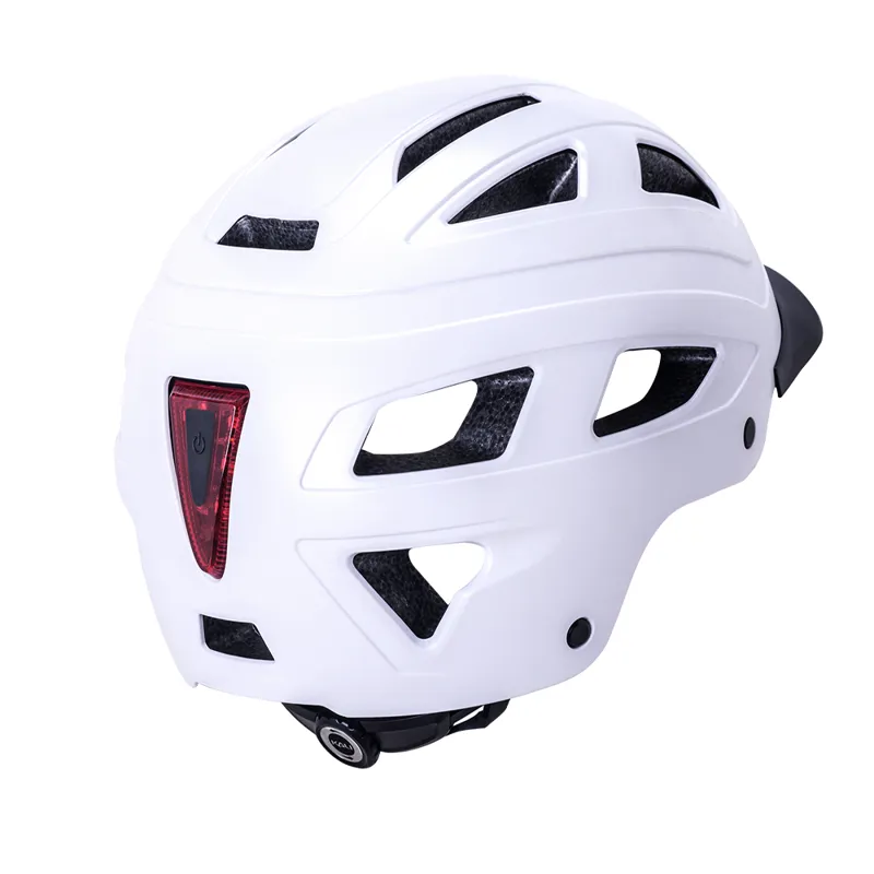 Kali Cruz Urban Helmet - Solid White-2