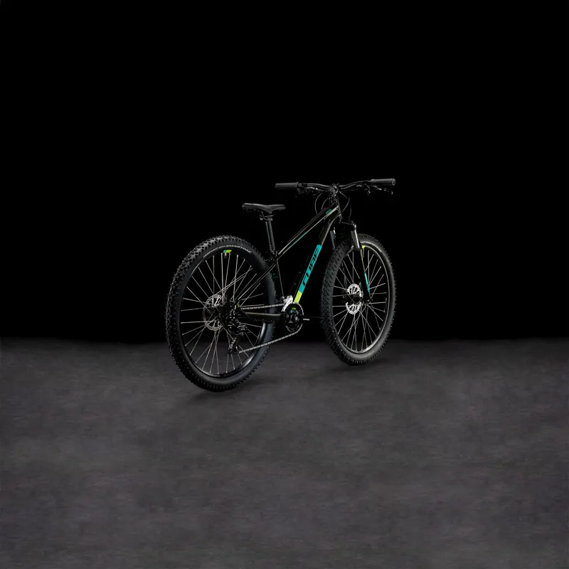 Cube Acid 260 Disc 26w 2024 Junior Bike - Black/Green-1